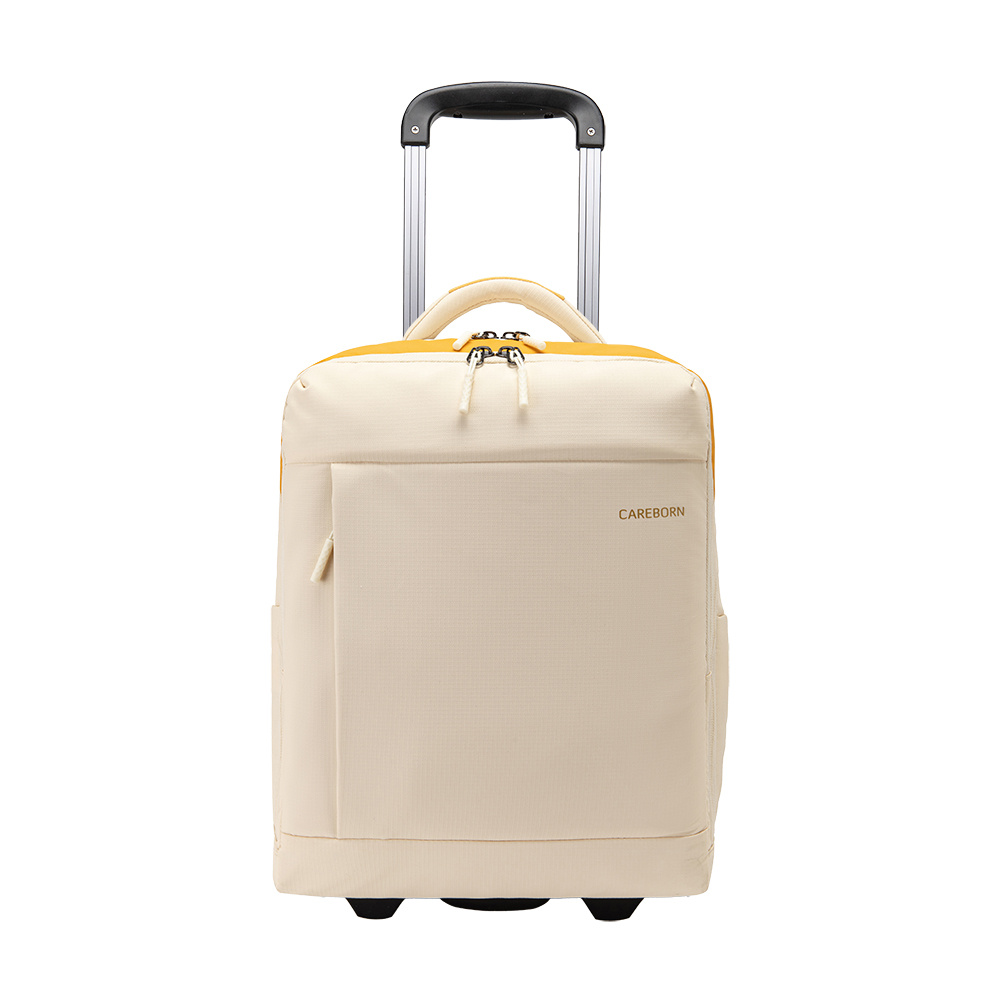 LCC allows carry-on Rolling backpack and luggage